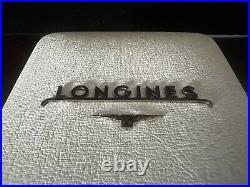 Longines Box Pocket Watch Case Box Ultra Rare Years 1960