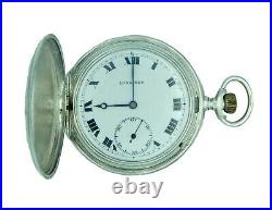 Longines Sterling Silver Pocket Watch From 1925 c Full hunter case