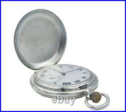Longines Sterling Silver Pocket Watch From 1925 c Full hunter case