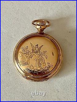 Look-ornate Antique Dueber Special Pocketwatch Case Only