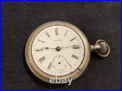 Lot Of 5 Swiss Made Pocket Watches. Waltham. Expoga. Remontoir. Diana. Corveta