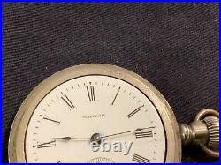 Lot Of 5 Swiss Made Pocket Watches. Waltham. Expoga. Remontoir. Diana. Corveta