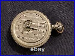 Lot Of 5 Swiss Made Pocket Watches. Waltham. Expoga. Remontoir. Diana. Corveta