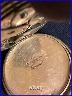 Lot Of 5 Swiss Made Pocket Watches. Waltham. Expoga. Remontoir. Diana. Corveta