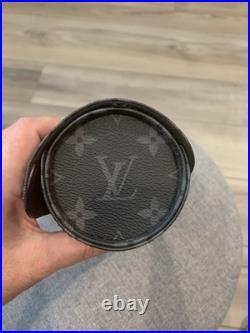 Louis Vuitton Monogram Eclipse 3 Watch Case M43385 Black