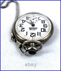 MANUAL POCKET WATCH INCABLOCK SWISS MADE SILVER CASE 1950s RARE COLLECTIBLES