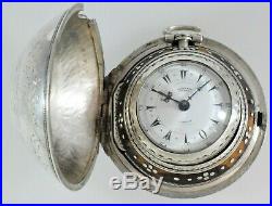 Mint Quadruple Cased Verge Fusee Edward Prior Turkish Market Pocket Watch c. 1869