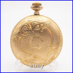 Monitor 18-Size Open-Face Gold-Filled Antique Pocket Watch Case