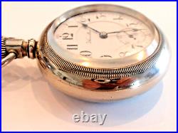 Monster, 18SZ Hamiliton Pocket Watch- In Display Case Railroad Grade #240-21J