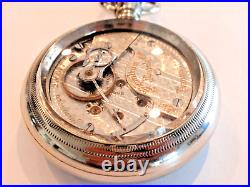 Monster, 18SZ Hamiliton Pocket Watch- In Display Case Railroad Grade #240-21J