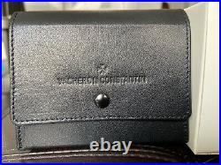 NEW Vacheron Constantin Black Leather Travel Case/Box/Pouch for Watch