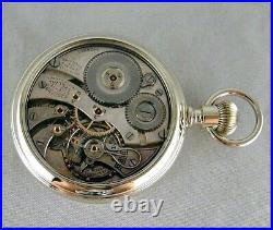Near Perfect 1919 16s Illinois 23J Sangamo Special Watch Salesman Display Case
