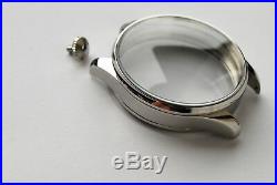 New 48 mm Stainless Steel Case for Conversion Antique Pocket Watch Movement