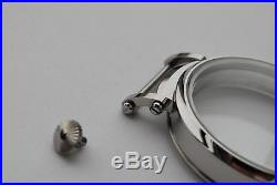 New 52mm Stainless Steel Case for Conversion Pocket Watch Movement 13,8 mm thick