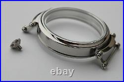 New 52mm Stainless Steel Case for Conversion Pocket Watch Movement 18,8 mm thick