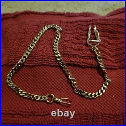 New Rare ROTARY Pocket Watch with Chain with Day of Month Never Worn or Carried