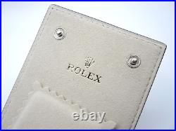 New Release Authentic Rolex Light Brown Leather Watch Travel Case Pouch With Box