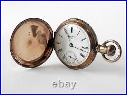 New York Standard Gold Plated Hunting Case Lever Escapement 7J Pocket Watch