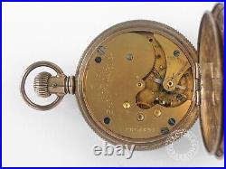 New York Standard Gold Plated Hunting Case Lever Escapement 7J Pocket Watch
