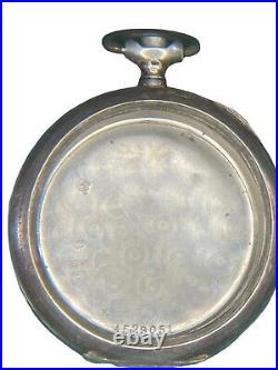 OMEGA GRAND PRIX PARIS 1900 Pocket Watch CASE ONLY 0.800 Silver Serial 4529051
