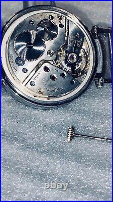 Omega Pocket Watch 1944. Conversion Kit, Ready To Assemble, Working Nov 069