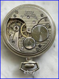 Omega Railway Case Pocket Watch