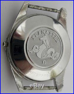 Omega Seamaster Watch Case 2975 1 SC s. Steel diameter 35 mm big crest