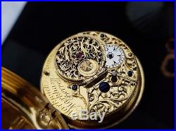 Ottoman Turkish market 4 case markwick Markham borrell verge fusee pocket watch