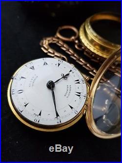 Ottoman Turkish market 4 case markwick Markham borrell verge fusee pocket watch