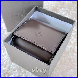 PATEK PHILIPPE Travel Watch Box Carry Box Case Dark Brown Leather Recent Model