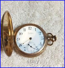 Perfection Hunter case Pocket Watch Keeping good time