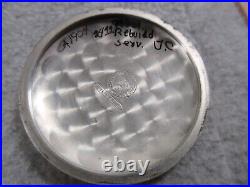 Pocket Watch Elgin 18 Sz 17j C 1911 Model 5 Silverode Case Nice