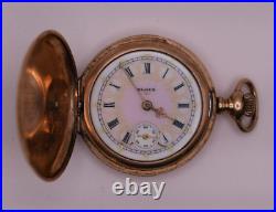Pocket Watch Elgin Movement 130 0s 15j Essex Superior Case 14k/25yr GF c. 1897