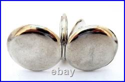 Pocket Watch LONGINES Hunter Grands Prix Cal 18.80 Case Silver 48mm Working 1915