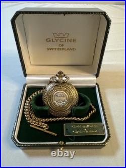 Pocket Watch Men's Celtic Irish Claddagh Pocket Watch Made In Ireland Authentic