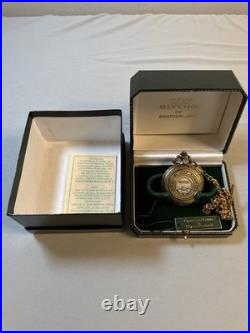 Pocket Watch Men's Celtic Irish Claddagh Pocket Watch Made In Ireland Authentic