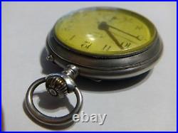 Pocket watch ETERNA 42203 in a silver case