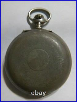 Pocket watch ETERNA 42203 in a silver case