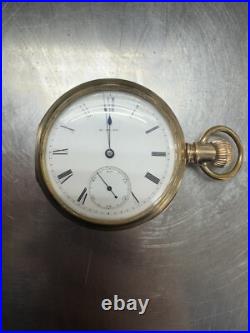 RARE Antique 1884 Keystone Watch Co. Pocket Watch 18s Model 2