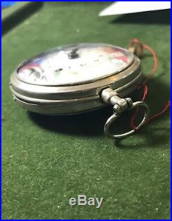 RARE Silver Case Breguet A Paris Pocket Watch 18th Century