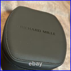 RICHARD MILLE watch travel case box / pouch BLACK VERSION