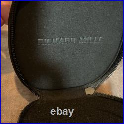 RICHARD MILLE watch travel case box / pouch BLACK VERSION