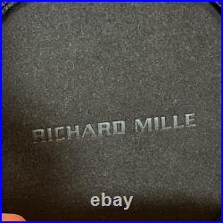 RICHARD MILLE watch travel case box / pouch BLACK VERSION