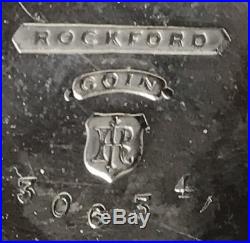 ROCKFORD Watch Co. E. A. MUCKLE Coin Silver original Rockford Case