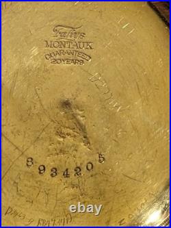 Railroad Grade? 21 Jewel? Burlington Watch Co. Gold Filled Pocket Watch Runs