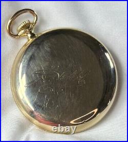 Rare 1929 Hamilton Grade 974 Special Mod 2 16s 17j Pocket Watch Fahy 10K GF Case