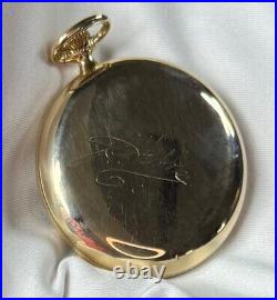 Rare 1929 Hamilton Grade 974 Special Mod 2 16s 17j Pocket Watch Fahy 10K GF Case