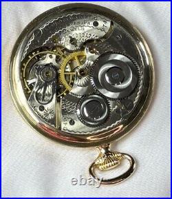 Rare 1929 Hamilton Grade 974 Special Mod 2 16s 17j Pocket Watch Fahy 10K GF Case