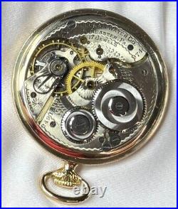 Rare 1929 Hamilton Grade 974 Special Mod 2 16s 17j Pocket Watch Fahy 10K GF Case