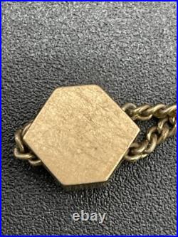 Rare Antique Wadsworth Referee Case Combine Watch Co Swiss Watch With Chain